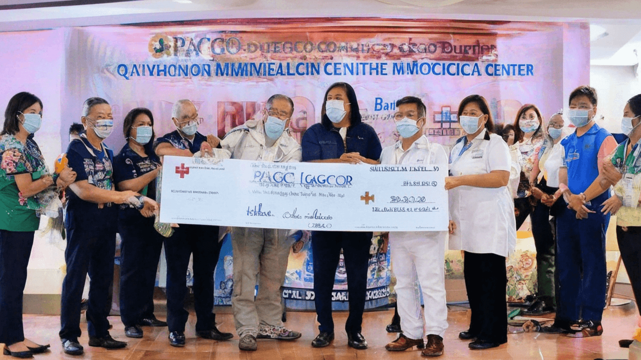 PAGCOR doa PHP 6,8 milhões ao Quirino Memorial Medical Center